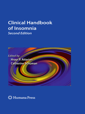 cover image of Clinical Handbook of Insomnia